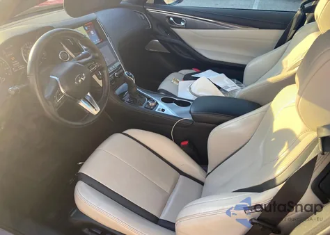 2021 Infiniti Q60 Luxe z USA, uszkodzony, nr VIN JN1EV7KK4MM411028